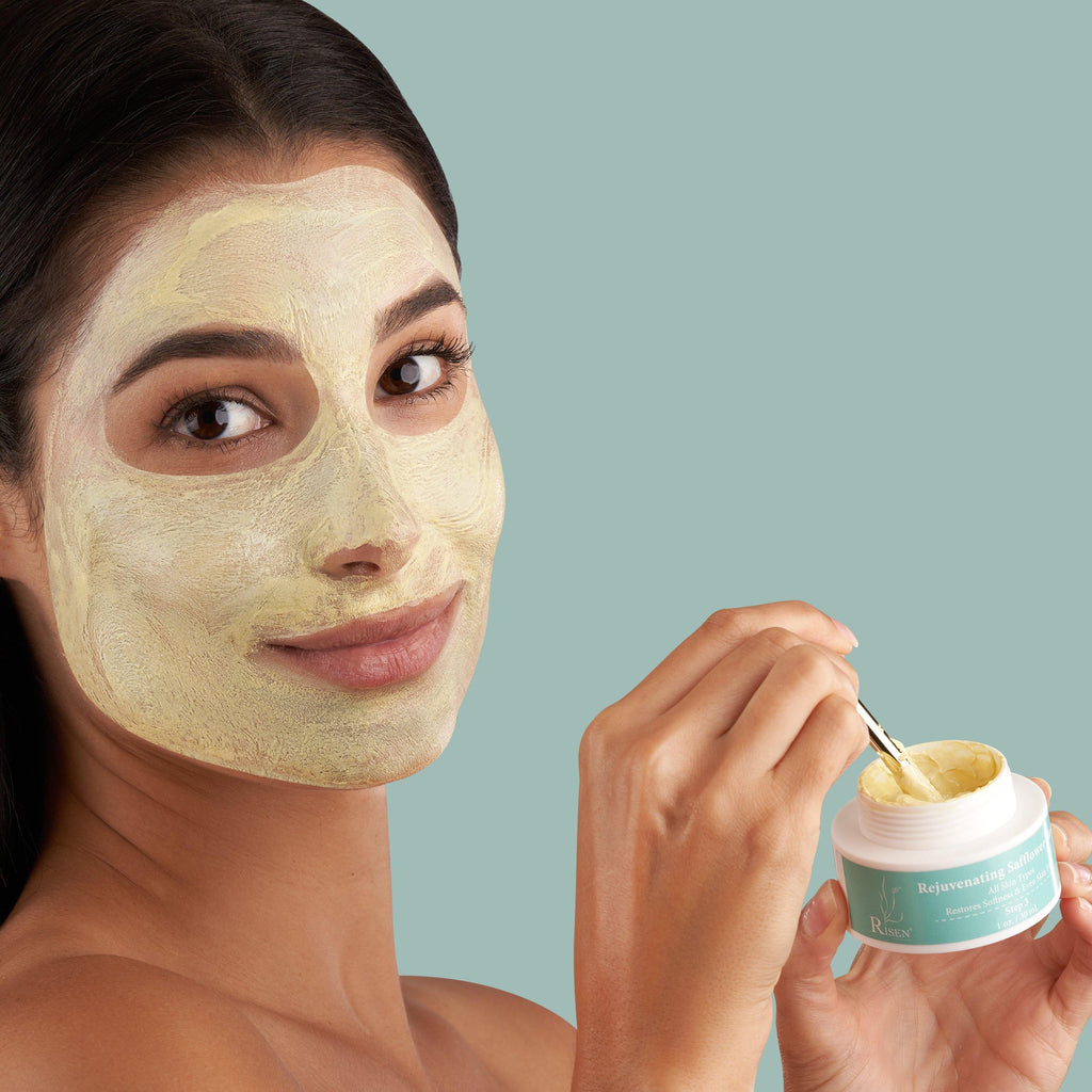 Rejuvenating Safflower Mask - Risen Skincare
