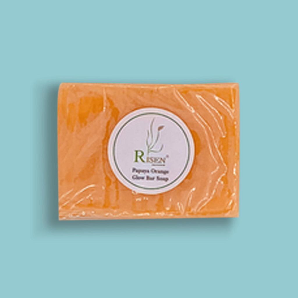 Papaya Orange Glow Bar Soap (5 oz.) - Risen Skincare